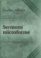 Sermons microforme, Cruchet, Alfred B 