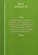 Health services and juvenile delinquency : a report on a conference on the role of health services in preventing dissocial behavior, Beck, Bertram M 