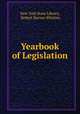 Yearbook of Legislation, New York State Library, Robert Harvey Whitten 