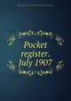 Pocket register. July 1907, Military order of the loyal legion of the United States. Iowa commandery 