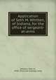 Application of Seth M. Whitten, of Indiana, for the office of sergeant-at-arms, Whitten, Seth M., 1848- [from old catalog] comp 