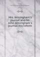 Mrs. Jerningham`s journal and Mr. John Jerningham`s journal microform, Hart, Fanny Wheeler,Jerningham, John 