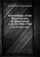 Proceedings of the Royal Society of Queensland. v.15-18 1900-1904, Royal Society of Queensland 
