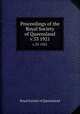 Proceedings of the Royal Society of Queensland. v.33 1921, Royal Society of Queensland 