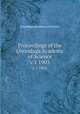 Proceedings of the Onondaga Academy of Science. v.1 1903, Onondaga Academy of Science 