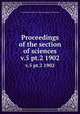 Proceedings of the section of sciences. v.5 pt.2 1902, Koninklijke Akademie van Wetenschappen (Netherlands) 