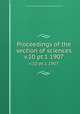 Proceedings of the section of sciences. v.10 pt.1 1907, Koninklijke Akademie van Wetenschappen (Netherlands) 