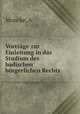 Vortrge zur Einleitung in das Studium des badischen brgerlichen Rechts, Muncke, A 