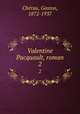 Valentine Pacquault, roman. 2, 