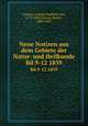 Neue Notizen aus dem Gebiete der Natur- und Heilkunde. Bd.9-12 1839, Froriep, Ludwig Friedrich von, 1779-1847,Froriep, Robert, 1804-1861 