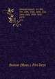 Annual report, 1st-4th, 7th-10th, 15th, 20th, 22d, 24th-26th, 30th-35th. 1870, Boston (Mass.). Fire Dept 