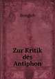 Zur Kritik des Antiphon, Briegleb 