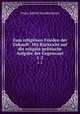 Zum religisen Frieden der Zukunft: Mit Rcksicht auf die religis-politische Aufgabe der Gegenwart. 1-2, Franz Anton Staudenmaier 