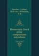 Elementary Greek prose composition microform, Fletcher, J. (John), 1850-1917,Nicholson, A. B 