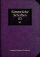 Smmtliche Schriften. 03, Langbein August Friedrich 