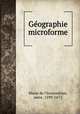 Gographie microforme, 