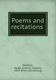 Poems and recitations, McMillin, Sarah Crisman Haddon, 1859- [from old catalog] 