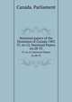 Sessional papers of the Dominion of Canada 1903. 37, no.12, Sessional Papers no.28-33, Canada. Parliament 