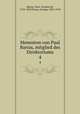 Memoiren von Paul Barras, mitglied des Direktoriums. 4, Barras, Paul, vicomte de, 1755-1829,Duruy, George, 1853-1918 