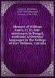 Memoir of William Carey, D, D., late missionary to Bengal, professor of Oriental languages in the College of Fort William, Calculta, Carey, E. (Eustace), 1791-1855,Wayland, Francis, 1796-1865 