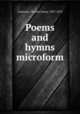 Poems and hymns microform, Cameron, Charles Innes, 1837-1879 