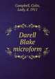 Darell Blake microform, Campbell, Colin, Lady, d. 1911 