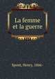 La femme et la guerre, Spont, Henry, 1866- 