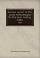 Annual report of the state mineralogist for the year ending .. 1885, California State Mining Bureau 