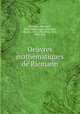 Oeuvres mathmatiques de Riemann, Riemann, Bernhard, 1826-1866,Laugel, L,Hermite, Charles, 1822-1901,Klein, Felix, 1849-1925 