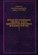 Systeme des connaissances chimiques, et leurs applications aux phnomnes de la nature et de l`art. 4, 