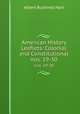 American History Leaflets: Colonial and Constitutional. nos. 19-30, Hart, Albert Bushnell, 1854-1943 
