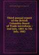 Third annual report of the British Columbia Board of Trade microform : 2nd July, 1881 to 7th July, 1882, British Columbia Board of Trade,Canada. Laws, etc.5 