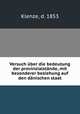 Versuch ber die bedeutung der provinzialstnde, mit besonderer beziehung auf den dnischen staat, Klenze, d. 1853 