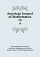 American Journal of Mathematics. 16, Johns Hopkins University, American Mathematical Society , Project Muse, JSTOR (Organization) 