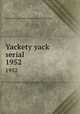 Yackety yack serial. 1952, University of North Carolina at Chapel Hill 