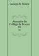 Annuaire du Collge de France. 85, 