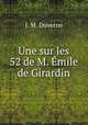 Une sur les 52 de M. mile de Girardin, J. M. Duverne 