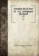 Annales de la Soci et e g eologique du Nord. 17, 