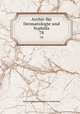 Archiv fr Dermatologie und Syphilis. 78, Deutsche Dermatologische Gesellschaft 