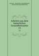 Arbeiten aus dem kaiserlichen Gesundheitsamte. 13, Germany , Kaiserliches Gesundheitsamt, Germany Reichsgesundheitsamt 