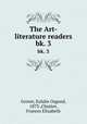 The Art-literature readers. bk. 3, Grover, Eulalie Osgood, 1873-,Chutter, Frances Elizabeth 