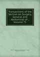 Transactions of the Section on Surgery, General and Abdominal of ., Volume 71, American Medical Association. Section on Surgery, General and Abdominal 