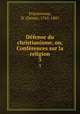 Dfense du christianisme, ou, Confrences sur la religion. 3, Frayssinous, D. (Denis), 1765-1841 