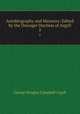 Autobiography and Memoirs: Edited by the Dowager Duchess of Argyll.. 2, Argyll, George Douglas Campbell, Duke of, 1823-1900 