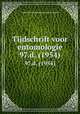 Tijdschrift voor entomologie. 97.d. (1954), Nederlandse Entomologische Vereniging 