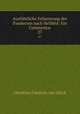 Ausfhrliche Erluterung der Pandecten nach Hellfeld: Ein Commentar. 27, 