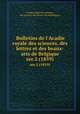 Bulletins de l`Acadie royale des sciences, des lettres et des beaux-arts de Belgique. ser.2 (1859), Acadie royale des sciences, des lettres et des beaux-arts de Belgique 