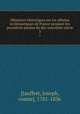 Mmoires historiques sur les affaires cclsiastiques de France pendant les premires annes du dix-neuvime sicle. 3, [Jauffret, Joseph, comte], 1781-1836 