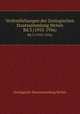 Verfentlichungen der Zoologischen Staatssammlung Mchen. Bd.3 (1953-1956), Zoologische Staatssammlung Mchen 