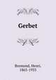 Gerbet, Bremond, Henri, 1865-1933 